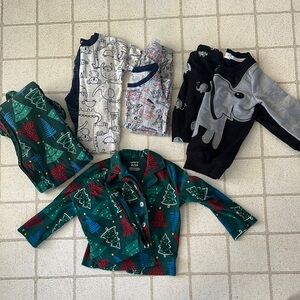 Lot of 2t-4t Kids Pajamas Set